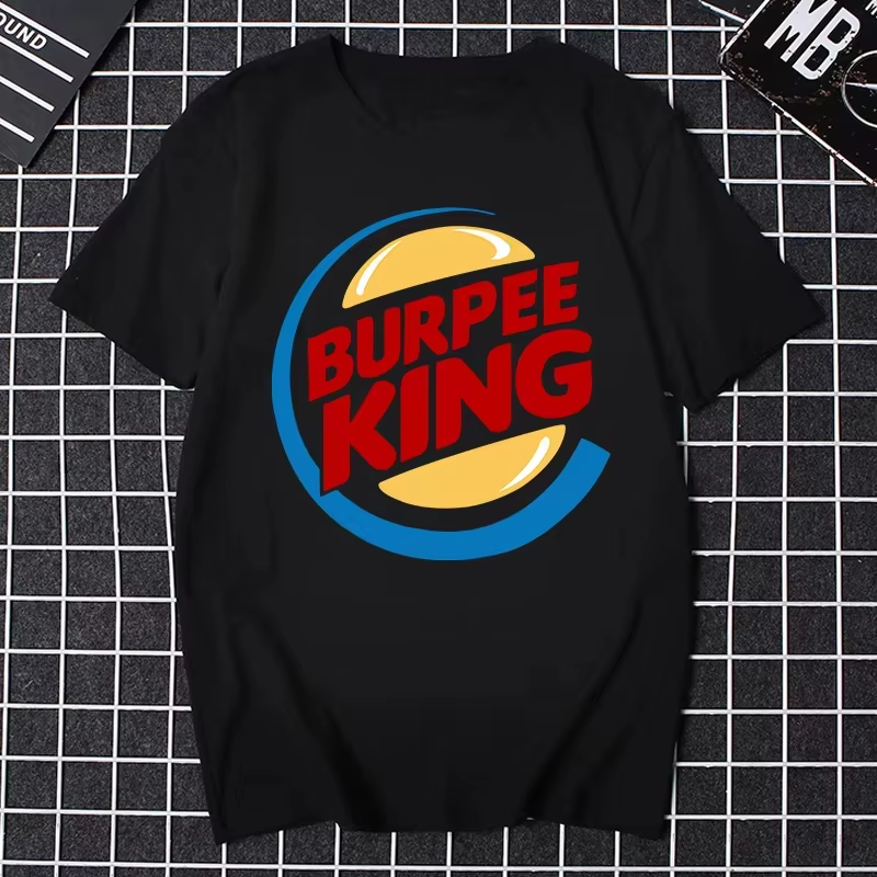 Crossfit Mayhem - Camiseta Crossfit Workout Burpee King, camiseta