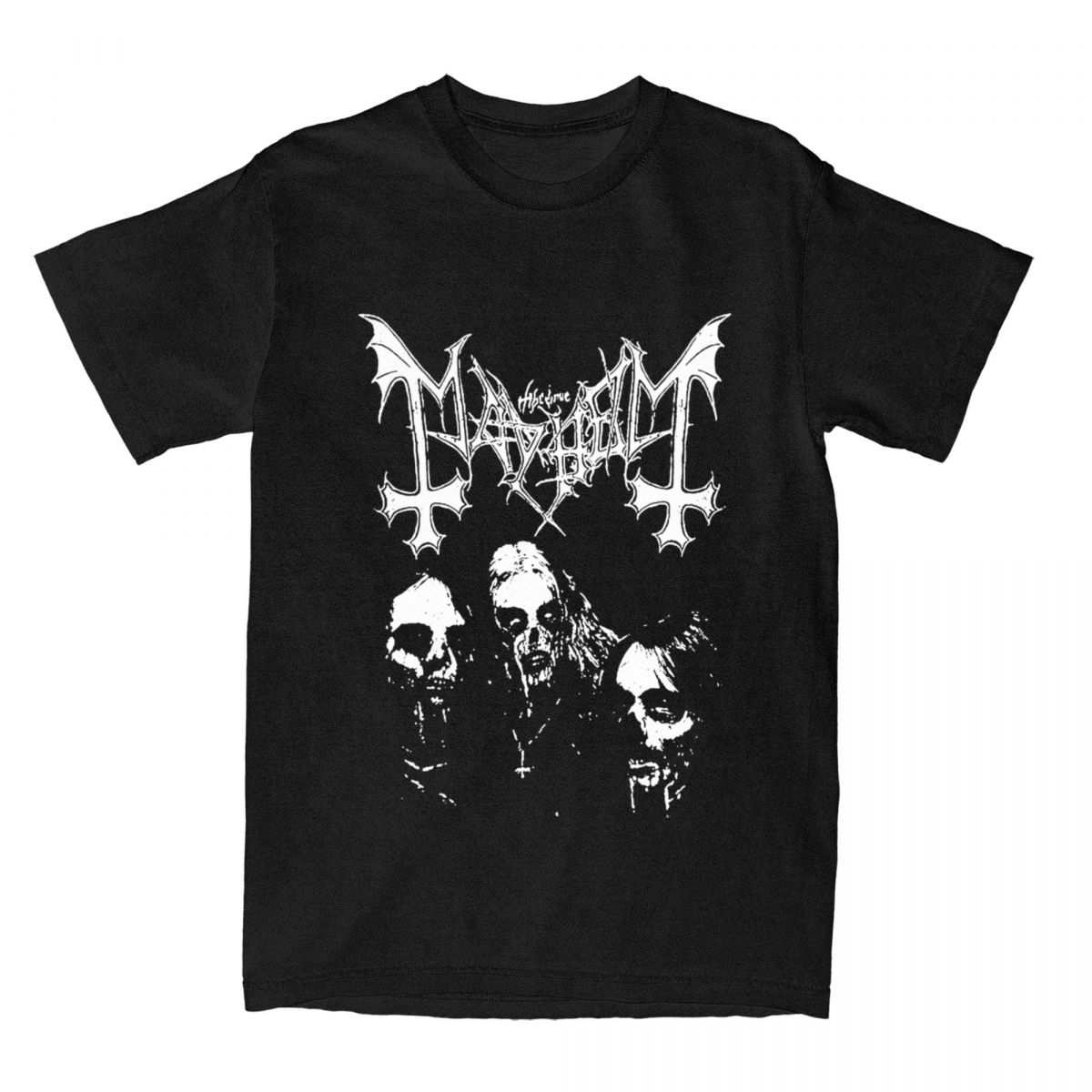 Crossfit Mayhem - Camiseta de banda Mayhem para hombre