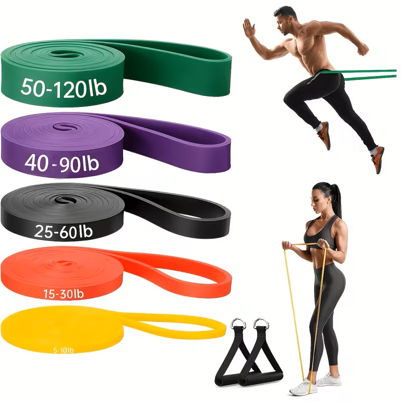 Pull Up Assist Band - 3/5 bandas de resistencia para pull-ups,