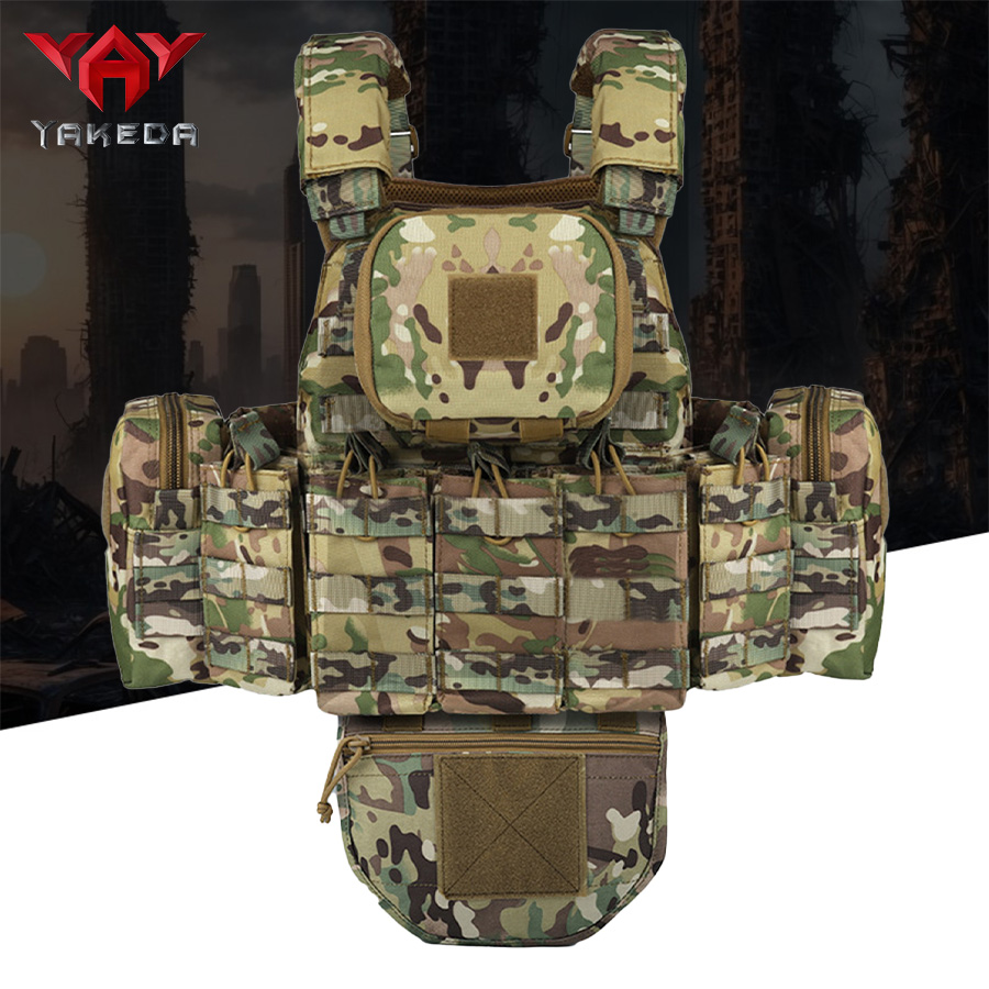 Crossfit Vest - YAKEDA Chaleco de entrenamiento con bolsa