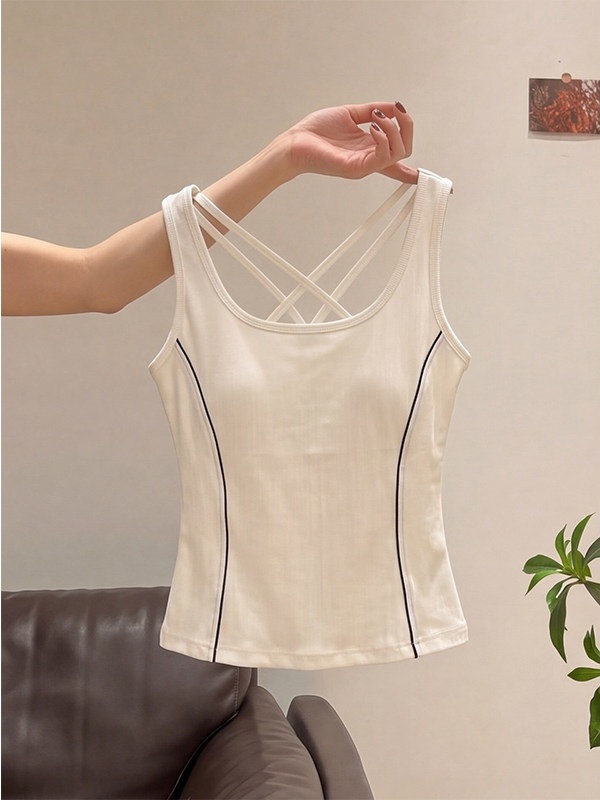 Crossfit Vest - Chaleco de Tirantes Cruzados Estilo Americano