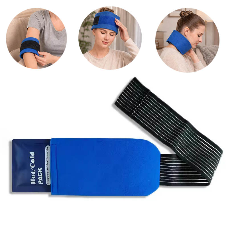 Wrist Wrap Support - Compresa de gel reutilizable, compresa fría
