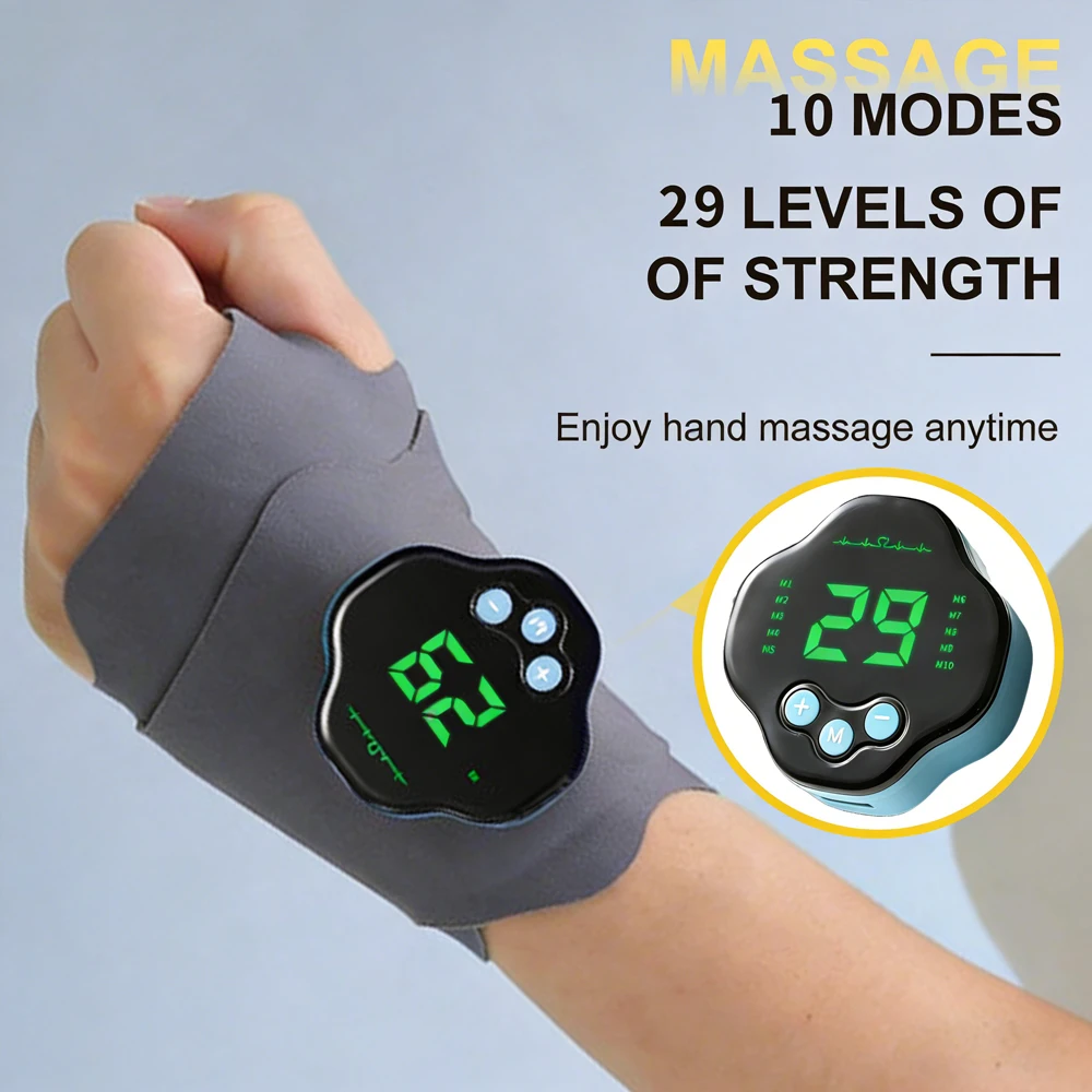 Masajeador de manos eléctrico  - Wrist Wrap Support reseña y precio