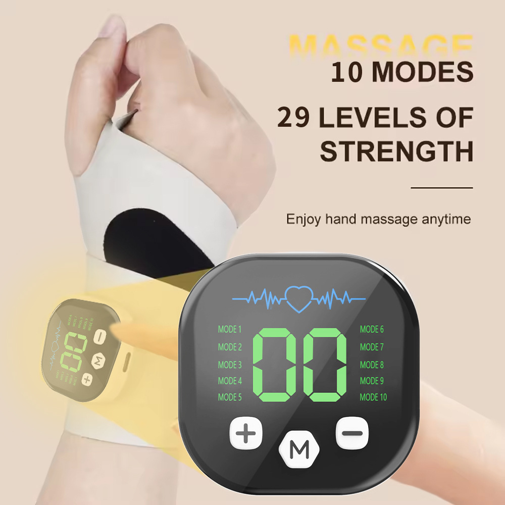 Masajeador de muñeca de mano e - Wrist Wrap Support reseña y precio