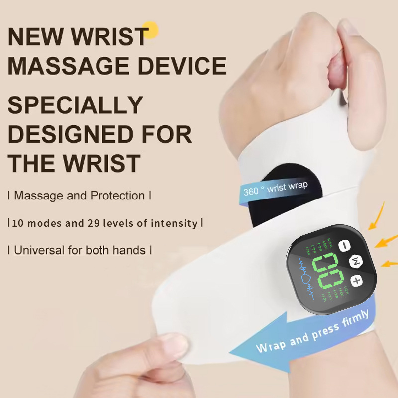 Masajeador de muñeca de mano e - Wrist Wrap Support reseña y precio