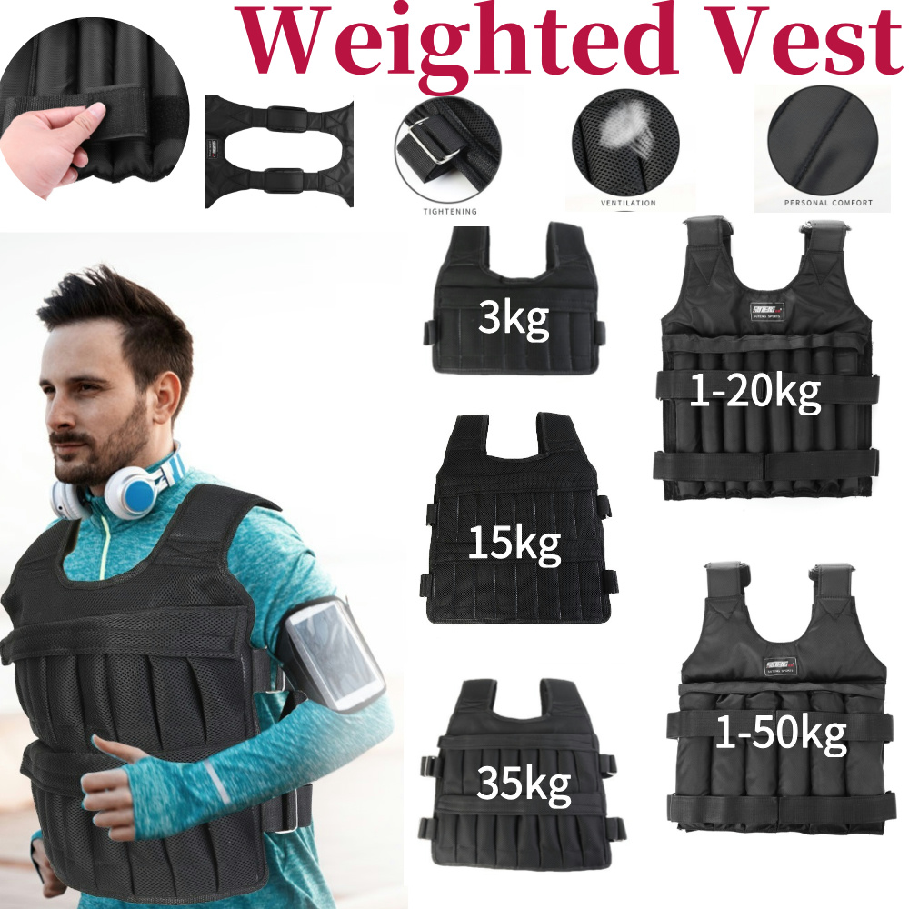 Chaleco de Peso Ajustable para - Crossfit Vest reseña y precio