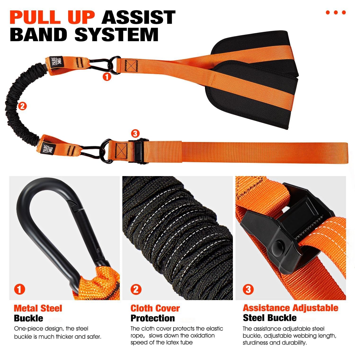 Bandas de asistencia para domi - Pull Up Assist Band reseña y precio